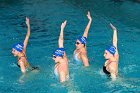 Artistic Swimming  Wheaton College Artistic Swimming vs the University of Incarnate World. - Photo By: KEITH NORDSTROM : Wheaton, Artistic Swimming